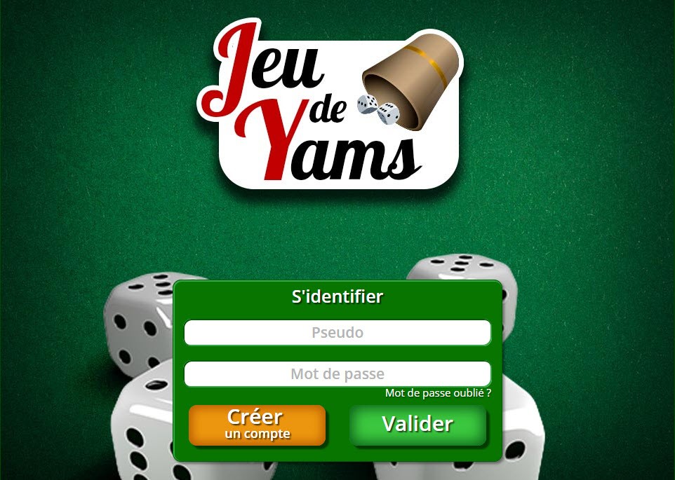 Jeu  Jouer au Rami, Yams, Tarot et Belote en ligne